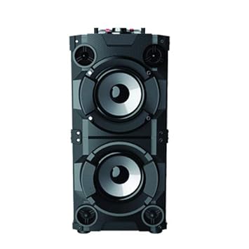 Jack Martin Helsinki Bluetooth Party Speaker System with Dual Woofers & Wireless Mic