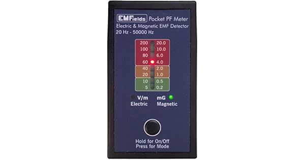 Amazon.com: PF5 - Medidor de frecuencia de bolsillo (ELF y ...