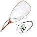 SF Fly Fishing Landing Net Soft Rubber Mesh Trout Net Catch and Release Net