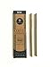 BamBoo Roots Reusable and Biodegradable Bamboo Drinking Straws - 100% Organic, BPA Free, Gluten Free, Non-Toxic, and No Inks or Dyes - Straw Cleaner Included - (12)