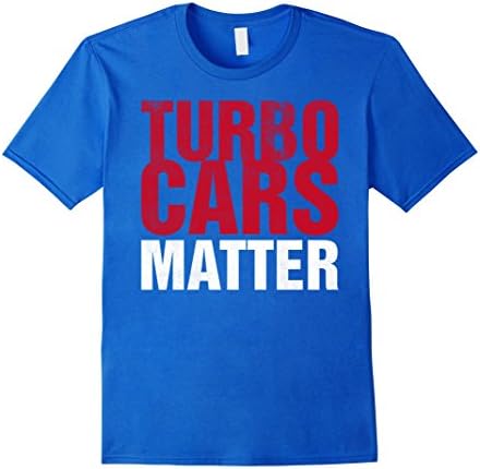 Men's Turbo Cars Matter T Shirt 2XL Royal Blue