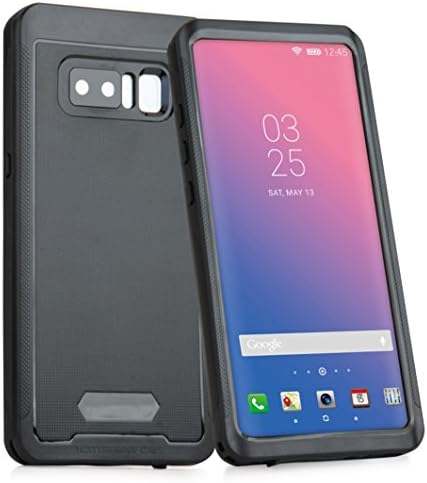 Samsung Galaxy Note 8 case Waterproof Ip68 Shockproof Slim Black Men Snowproof Armor Wireless Charging Support