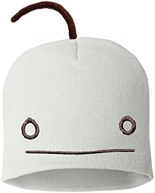 Cryaotic Men's Sup Guy Embroidered Knit Beanie White One Size