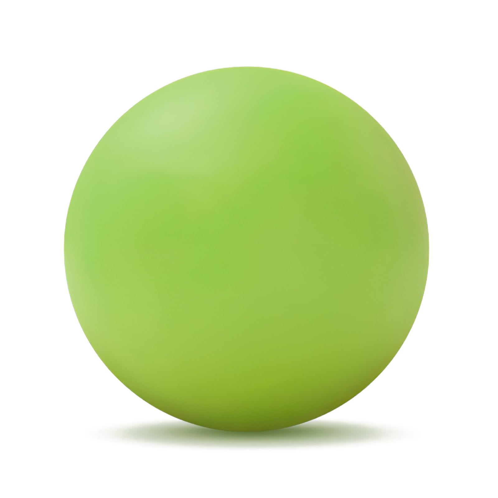 WOVTE Massage Lacrosse Ball for Myofascial Release, Foot, Back, Trigger Point Treatment Ball, Muscle Knot, Yoga (Green)