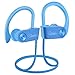 Elecder Bluetooth Headphones, Wireless Sports Earbuds Waterproof IPX7 with Microphone for Running Workout, Noise Cancelling Audifonos for Cellphone (Blue)thumb 1
