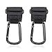 Accmor Stroller Hooks, 2 Pack Multi Purpose Hooks, Hooks for Stroller, Wheelchair, Trolleys, Walker, Hanger for Diaper Bags, Clothing, Purses