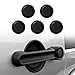 IPARTS Dish Shaped Door Handle Recess Guard Inserts for Jeep Wrangler JK JKU Unlimited Rubicon Sahara X Off Road Sport Accessories Parts 2007 2008 2009 2010 2011 2012 2013 2014 2015 2016 2017-4 door