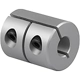 Sinoblu Rigid Couplings 6mm to 8mm Bore, Shaft Coupling 25mm Length 20mm Diameter, Coupler Aluminum Alloy Joint Motor for 3D