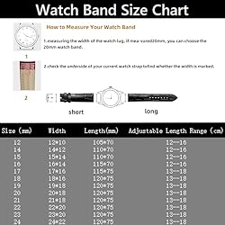 Danxancy Genuine Leather Watch Bands,Quick Release