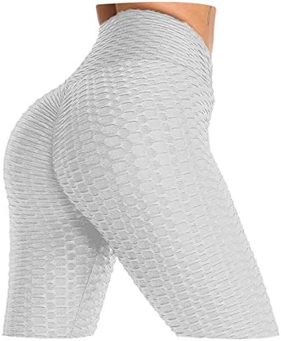 INSLING Butt Lifting Anti Cellulite Sexy Leggings for Women High Waisted Yoga Pants Workout Tummy Control Sport Tights