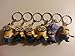 2014 Rare 6PCS Keychain Set Despicable Me 2 Mini Action Figure 3D Minion Collectibles
