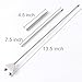 Stainless Steel Scraper Cleaner with 10 Right Angle Blades for Aquarium Fish Plant Glass Tank, 25.5 inches Lengththumb 2