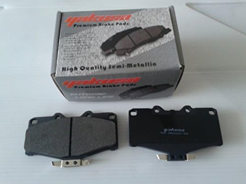 Yakusa YM-35240-TM: High Quality Semi-metallic Front Brake Pads for 2007 Toyota Meru