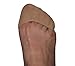 CAcB Women's Lowest Cut Liner Socks w/Forefoot Cushion & Silicone Heel,5 pairs