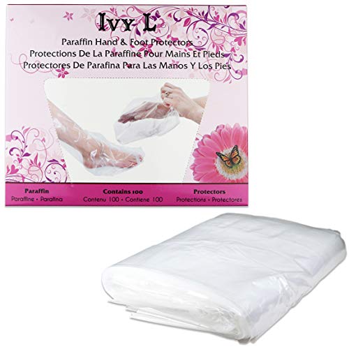 Ivy L Brand Paraffin Hand & Foot Protectors Wax Works Thermal Mitt Liner For Pro Cozie Liners Hand or Foot (Quantity: 200 Counts)