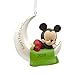 Hallmark 2HCM6349 Christmas Ornaments 2019 Year Dated, Disney Mickey Mouse Baby's First Christmas Ornament, Mickey Baby's First Christmas