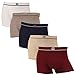 Men's Cotton Classic Boxer Briefs Trunk Underwear Comfort Waistband 5-pack
