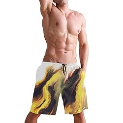 Men's Summer Cool Swim Trunks Quick Dry Elegant