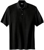 Joe's USA Men's Classic Polo Shirts - Tall 3X-Large 3XLT (50-53) - Black