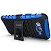 Samsung Galaxy J7 Case Cover - Tough Rugged Dual Layer Protective Case with Kickstand for Samsung Galaxy J7 - Blue
