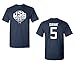 Jacted Up Tees USA Men's Basketball Kevin Durant #5 Front & Back Men's T-Shirt SHIPS FROM OHIO USA