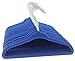 Baby Velvet Hangers - 50-Pack Blue Velvet Hangers, Ultra Thin Non-Slip Junior Hangers for Children Clothes, Space Saving