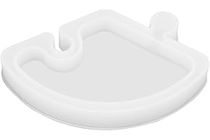 Silicone Tray Mold, Reusable Glossy Resin Mold for DIY Craft with Easy Demolding, for Jewelry Holder Fruit Snack Tray Tea Cof