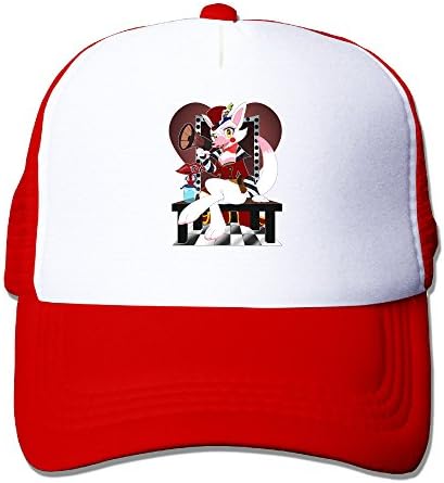 OwperD Unisex Red COMIC CUTE Adjustable Baseball Trucker Caps One Size