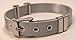 New Fashion Watch Belt Design H Titanium Steel Bracelet (Silver, 7inch(16cm))