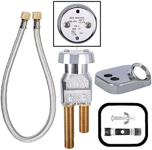 Salon UPC Certified Vacuum Breaker For Shampoo Units With Hose Salon Equipment