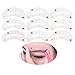 WINOMO Eyebrow Shaping Stencils, Eyebrow Grooming Stencil Kit, Shaping Templates DIY Tools 9 Styles(Mainly White)