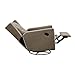 Baby Relax Mikayla 4-in-1 Swivel Glider Rocker Recliner Chair, Mocha Microfiber