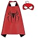 Superhero Costumes For Kids, Girls & Boys | Pretend Play Satin Capes, Masks & Bracelets | For Halloween, Birthdays Party Favors, Dress Up & More