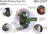 brackit Bracket Tape Gun 6 Clear 66m 48mm Packing Tape Pack view 5