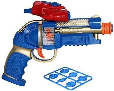 Toyzrin Gun (Toyzrin Easy Shooter Foam Blaster Gun with Flash Light and Sound Toys for Kids)