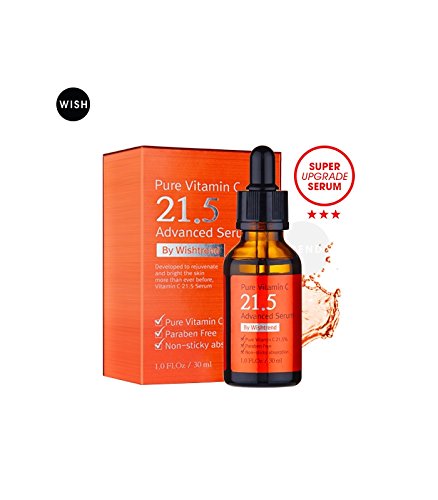 C20 Pure Vitamin C21.5 Advanced Serum 30ml, By Wishtrend, Brightening, Pure Ascorbic Acid