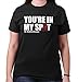 You're in My Spot Funny Graphic T Shirt Men or Women Black