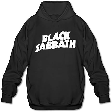 Fashion Hooded Sweatshirt Black Sabbath The End Tour Logo For Men