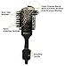 6th Sense Ceramic Ionic Natural Boar Bristle Round Brush w Nano Technology for Fast Hair Drying Blowouts & Superb Shine; Vented Professional 2 Inch Barrel