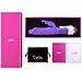 Rabbit Vibrator for Vagina - Dildo Vibrator Adult Toy - Sex for Couples - G Spot Vibrator Stimulator - Clit Vibrator - Suitable Male Sex Toy for Anal Play - Adult Toy for Couples, Purple, Lyps Lily