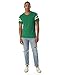 Alternative Men's S/S Football Tee, Eco True Granite Heather/Eco Ivory, Large