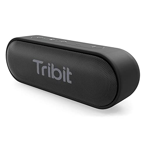 Tribit XSound Go Bluetooth Lautsprecher, 16W Klang mit tiefem Bass, 24 Std., IPX7 wasserdicht, Bluetooth 5.3, TWS-Kopplung, tragbarer Outdoor Lautspre