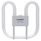 Sunlite F21/2D/835/4P 21-Watt 2D Linear Fluorescent Light Bulb GR10q Base, 3500K