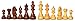 Chess and games shop Muba Staunton Standard Chess Pieces - Weighted, Felted - 3.75