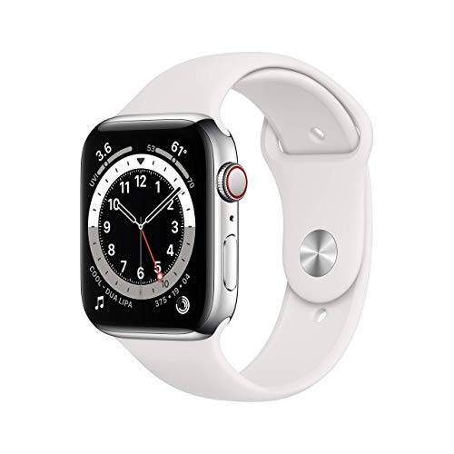 Apple Watch Series 6 (GPS + Cellular, 44mm, Stainless Steel in Ikeja -  Smart Watches \u0026 Trackers, Runtown Store | Jiji.ng
