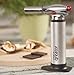 Urban Qreator Kitchen Blow Torch - Professional Refillable Aluminum Culinary Butane Torch with Adjustable Flame - Perfect for Crafts, Baking, Cooking Creme Brulee & BBQ