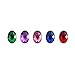Super Z Outlet Mini Self-Adhesive Back Jewels Multi-Color Assorted Gems Rhinestone, Hearts, Diamonds, Stars Stickers for Arts & Crafts Projects, Decorations, Invitations (500 Assorted Pieces)