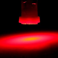 10x T10 194 168 Dash Instrument Red LED Light Bulbs