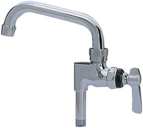 Encore KN55-KL55 Add-On Faucet for Pre-Rinse Assembly | 12" Straight Swing Spout by Component Hardware Group, Inc.