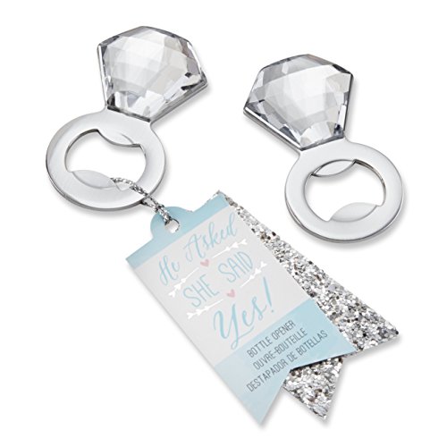 Kate Aspen 'He Asked She Said Yes Engagement Ring' Bottle Opener